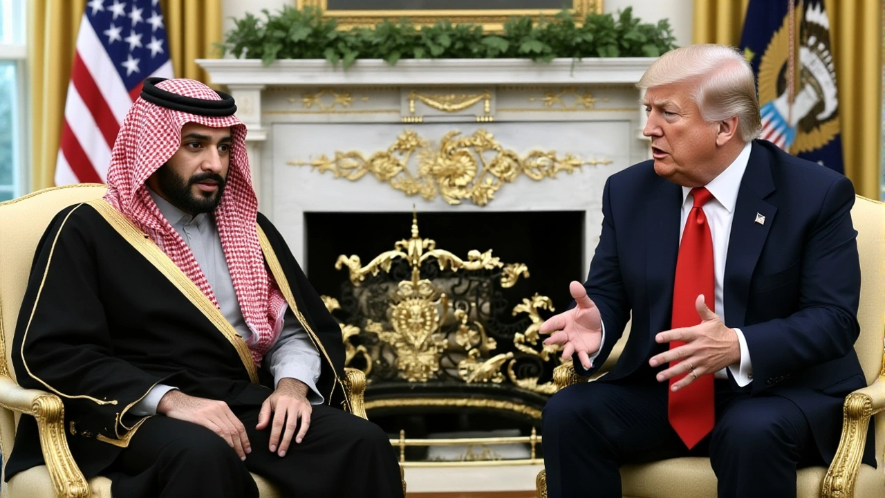 Trump Defends Saudi Crown Prince Amid Khashoggi Murder Controversy Ahead of $23.5B F-35 Deal